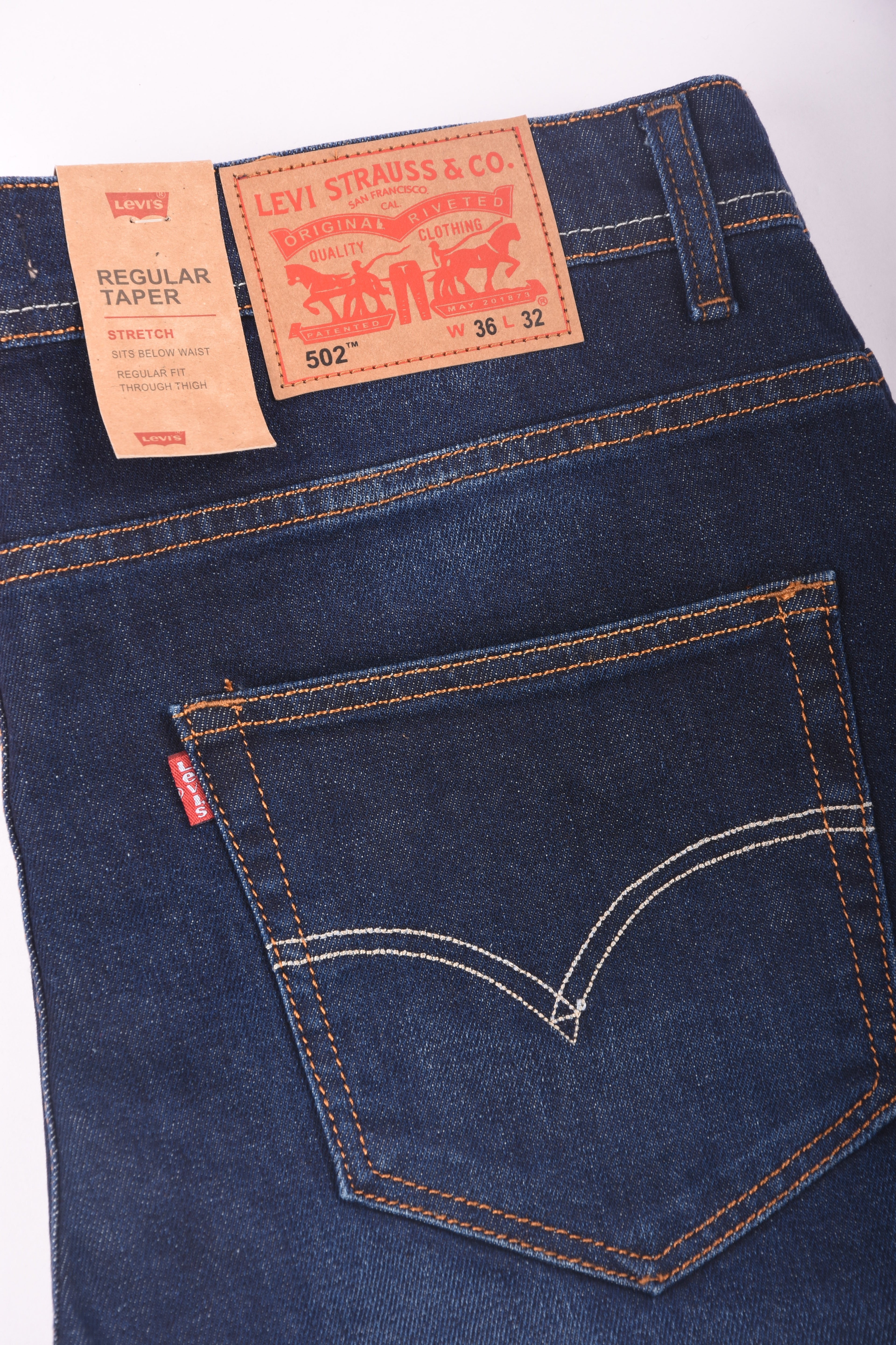 Pack de 3 jeans De luxe coupe Normal  ( Bleu petrole + Bleu clair + Gris)