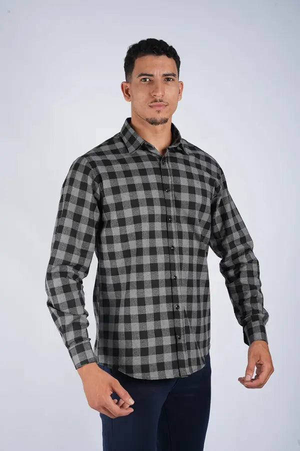 Pack de 3 Chemises Massimo Dutti En Flanelle À Carreaux À Manches Longues