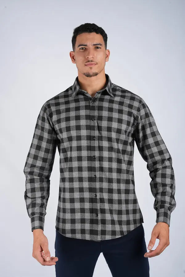 Pack de 3 Chemises Massimo Dutti En Flanelle À Carreaux À Manches Longues