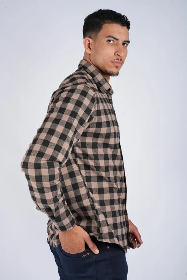 Pack de 3 Chemises Massimo Dutti En Flanelle À Carreaux À Manches Longues