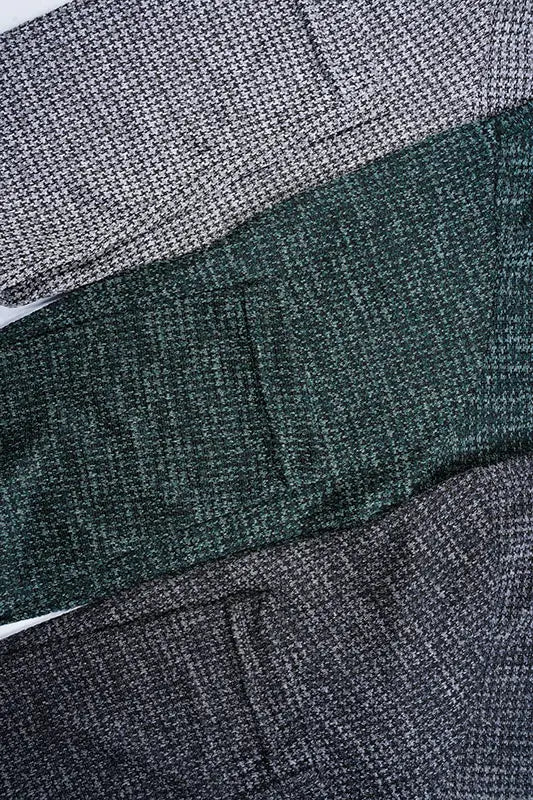 Pack de 3 tricots KHAITE Coton respirant & élégant ( Noir + Gris + Ziti )